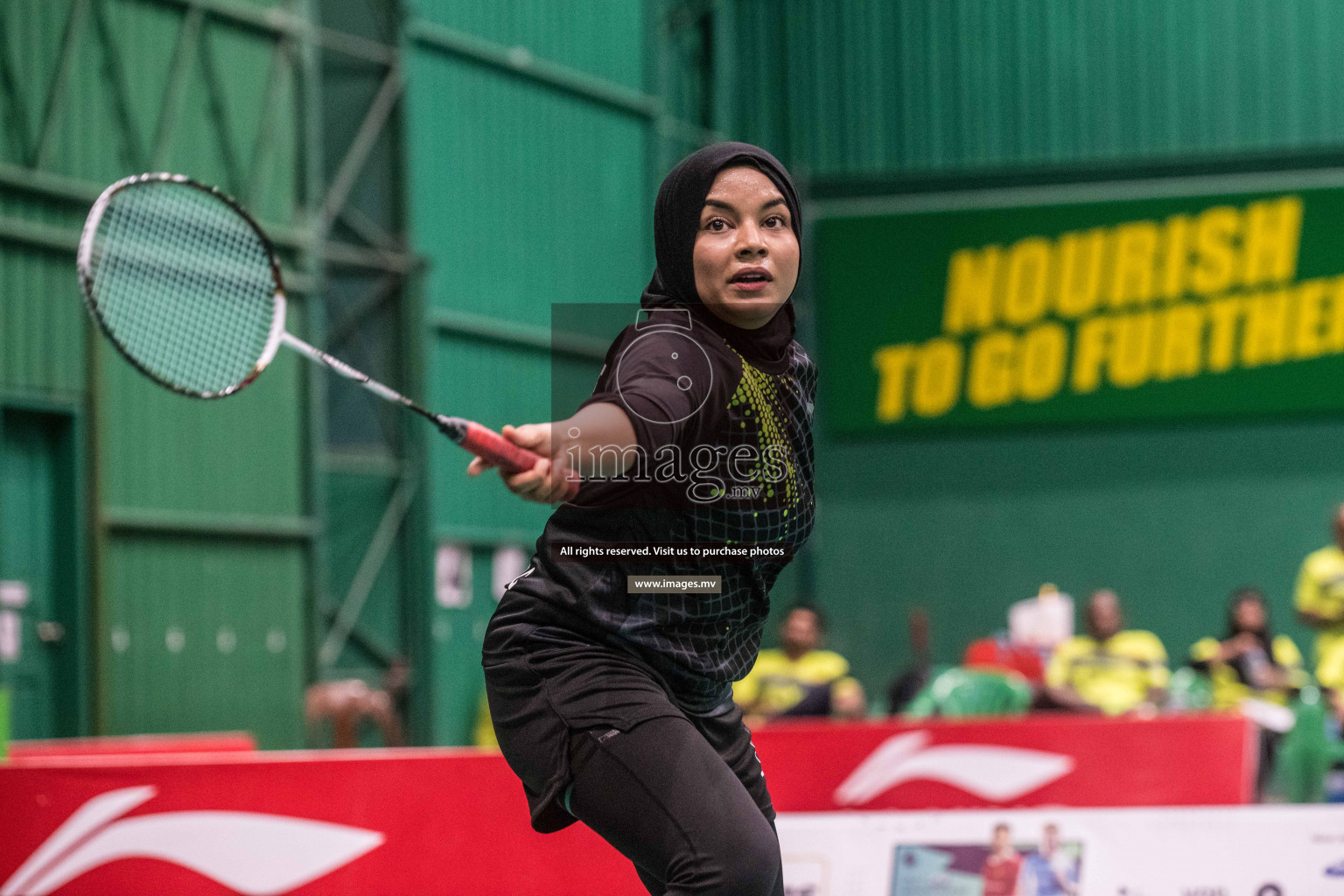 Day 4 of Badminton association mixed group championship 2021 held in Male', Maldives Photos by Nausham Waheed