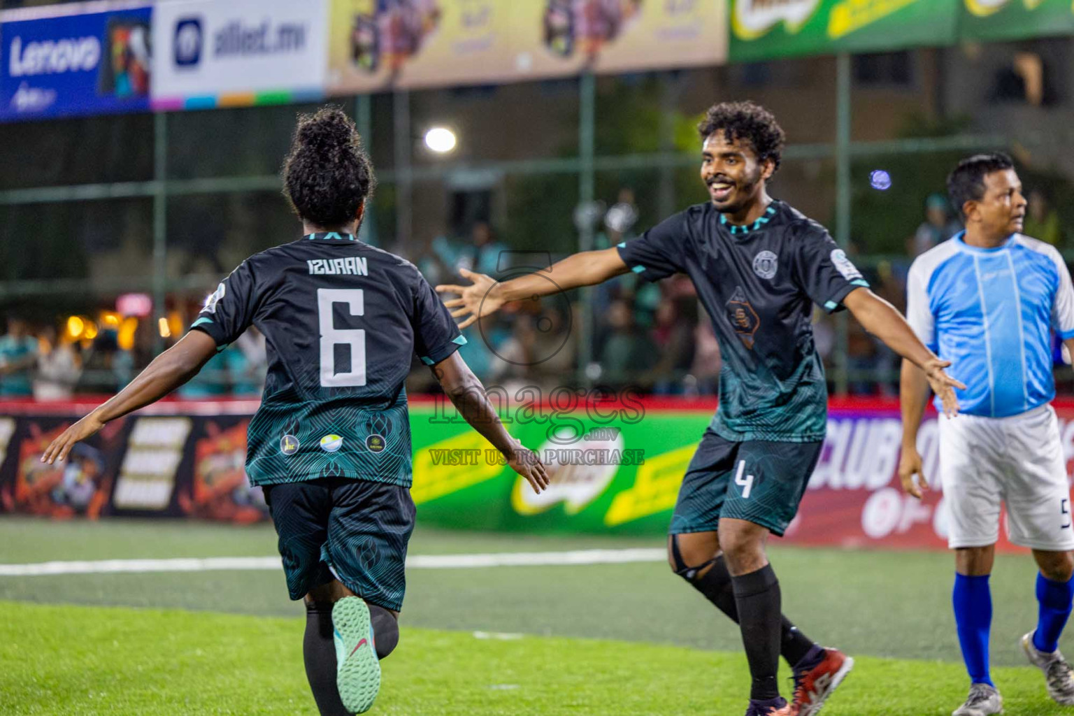 KHAARIJEE VS SDFC in Club Maldives Classic 2024 held in Rehendi Futsal Ground, Hulhumale', Maldives on Friday, 6th September 2024. 
Photos: Hassan Simah / images.mv