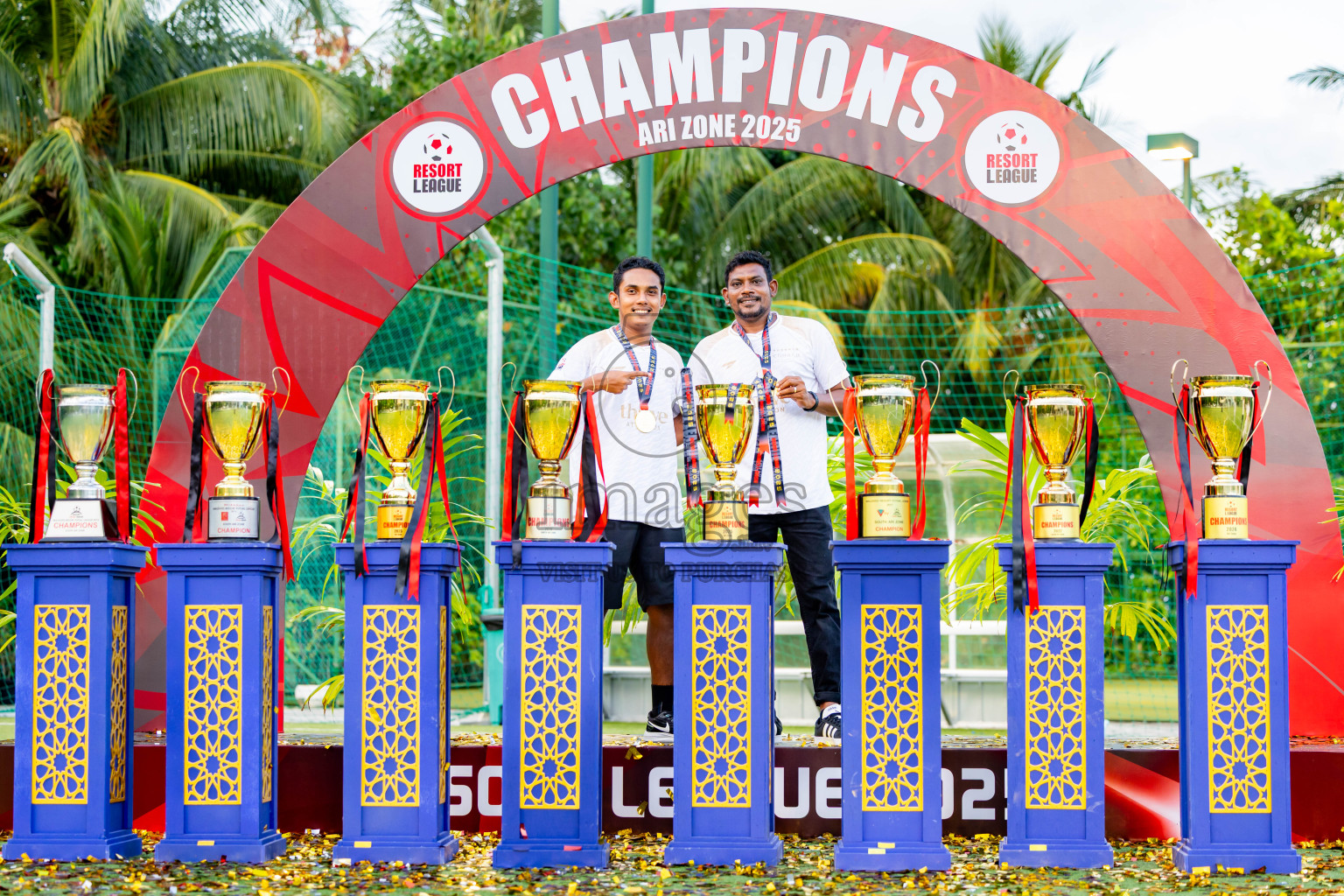 Barcelo vs Conrad in the Final of Resort League 2025 (Ari Zone) was held on Sunday, 28th June 2025 in Conrad Maldives Rangali Island, Alif Dhaalu Atoll, Maldives. Photos: Nausham Waheed / images.mv