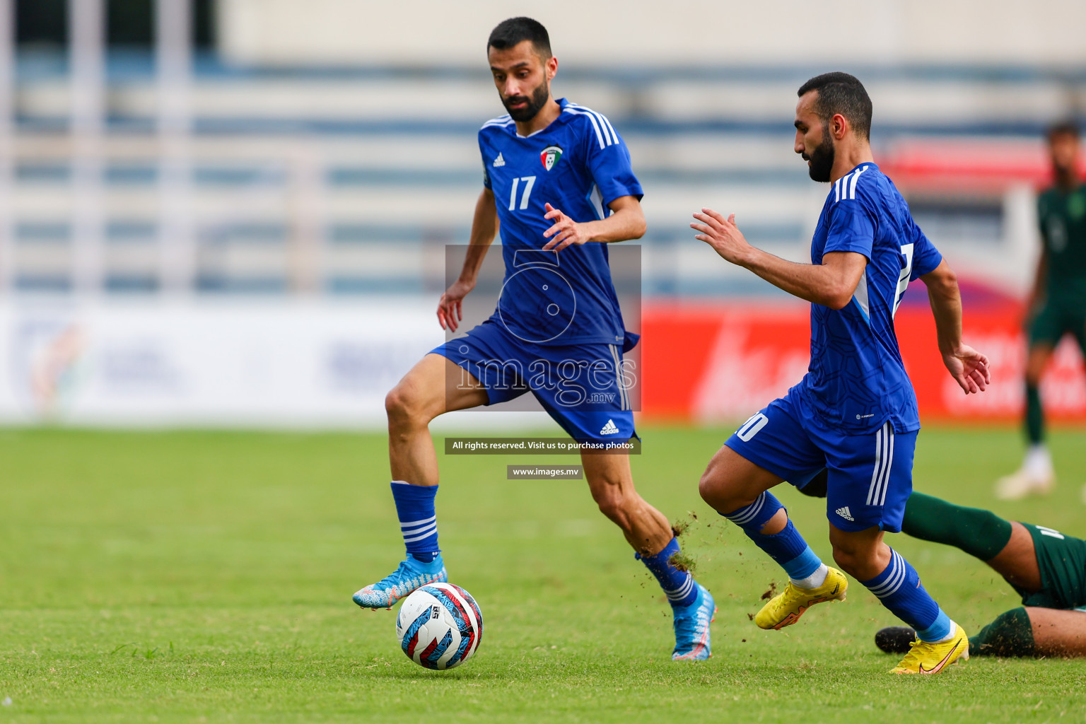 Pakistan vs Kuwait in SAFF Championship 2023 held in Sree Kanteerava Stadium, Bengaluru, India, on Saturday, 24th June 2023. Photos: Nausham Waheed, Hassan Simah / images.mv