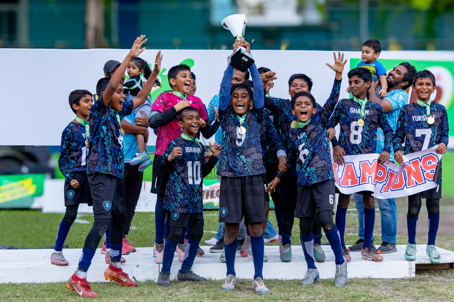 Day 3 MILO Kids 7s Weekend 2024 held in Male, Maldives on Saturday, 19th October 2024. Photos: Nausham Waheed / images.mv