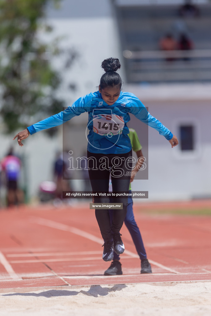 Day three of Inter School Athletics Championship 2023 was held at Hulhumale' Running Track at Hulhumale', Maldives on Tuesday, 16th May 2023. Photos: Shuu / Images.mv