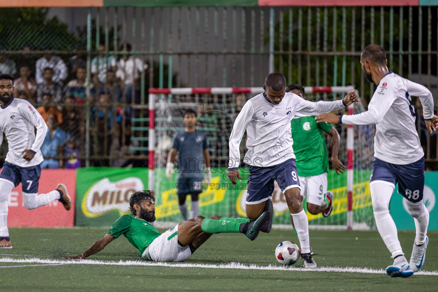 HDC vs MACL in Round of 16 of Club Maldives Cup 2024 held in Rehendi Futsal Ground, Hulhumale', Maldives on Monday, 7th October 2024. Photos: Ismail Thoriq / images.mv