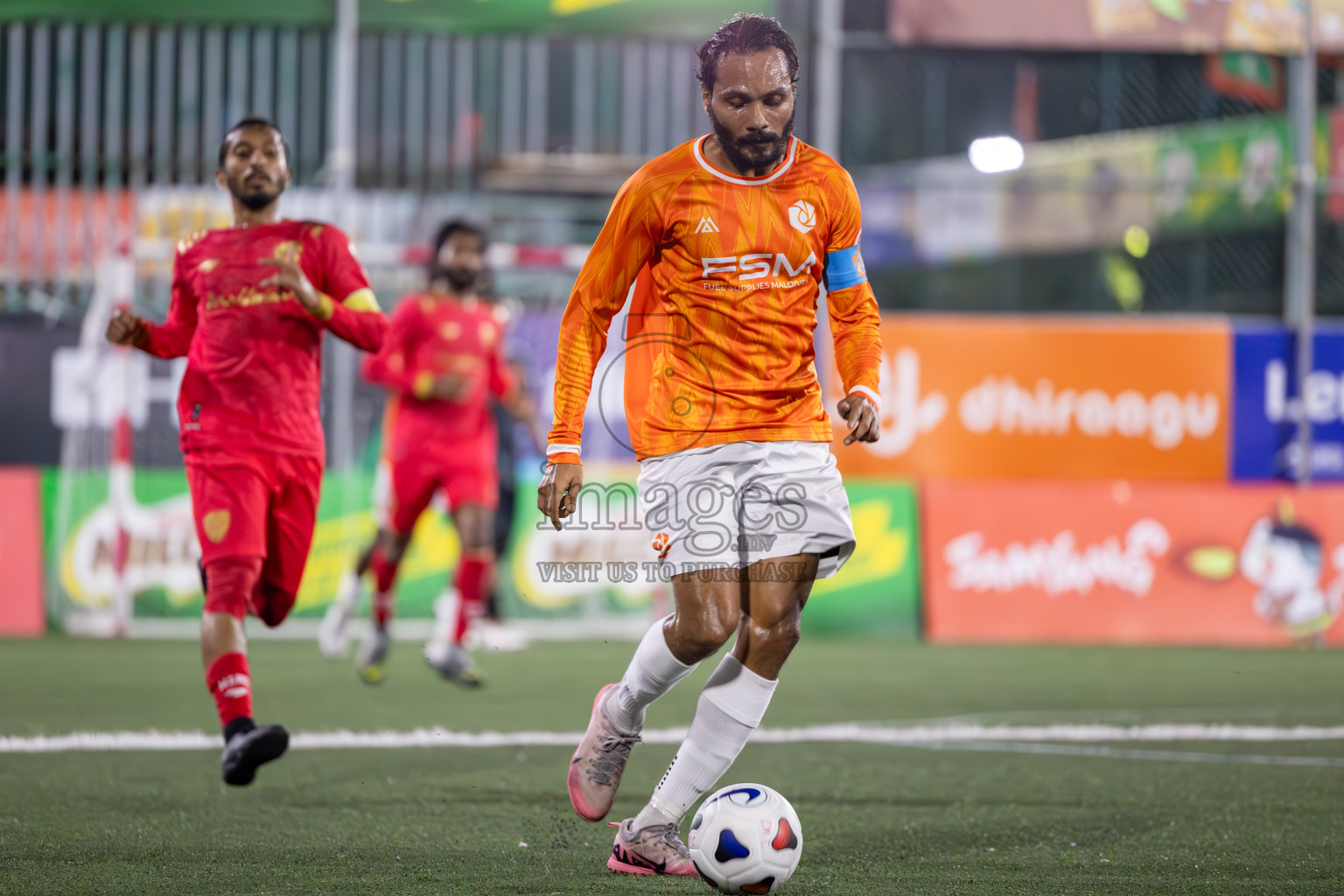 FSM vs Maldivian in Round of 16 of Club Maldives Cup 2024 held in Rehendi Futsal Ground, Hulhumale', Maldives on Monday, 7th October 2024. Photos: Ismail Thoriq / images.mv