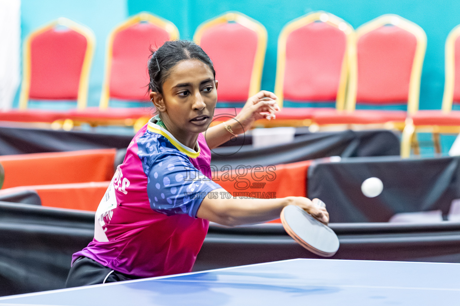Day 5 of BML 63rd National Table Tennis Tournament 2025 was held on Friday, 29th August 2025 in Male' TT Hall, Male', Maldives. Photos: Areef / images.mv