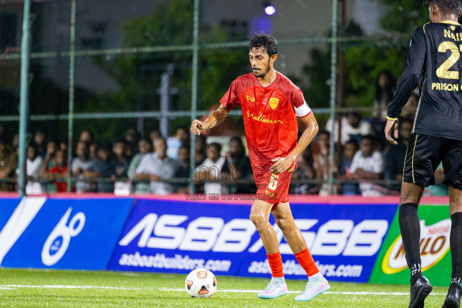 Maldivian (MSRC) vs Prison Club in Day 5 of Club Maldives Cup 2025 was held in Rehendhi Futsal Ground, Hulhumale', Maldives on Friday, 3rd October 2025.
Photos: Ismail Thoriq / images.mv