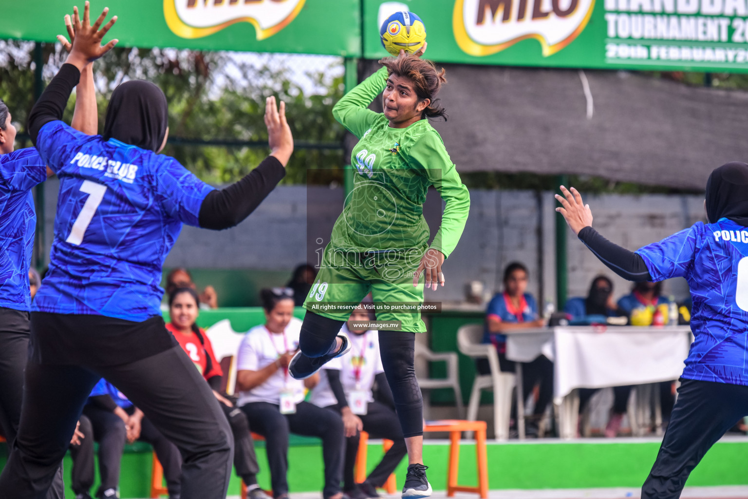 Milo 6th Inter Office Handball Tournament 2022 photos by nausham waheed