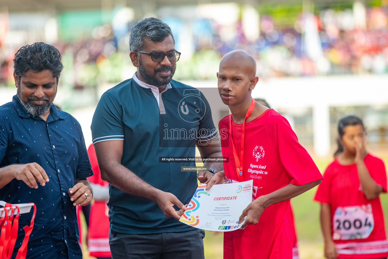 Day one of Inter School Athletics Championship 2023 was held at Hulhumale' Running Track at Hulhumale', Maldives on Saturday, 14th May 2023. Photos: Nausham Waheed / images.mv