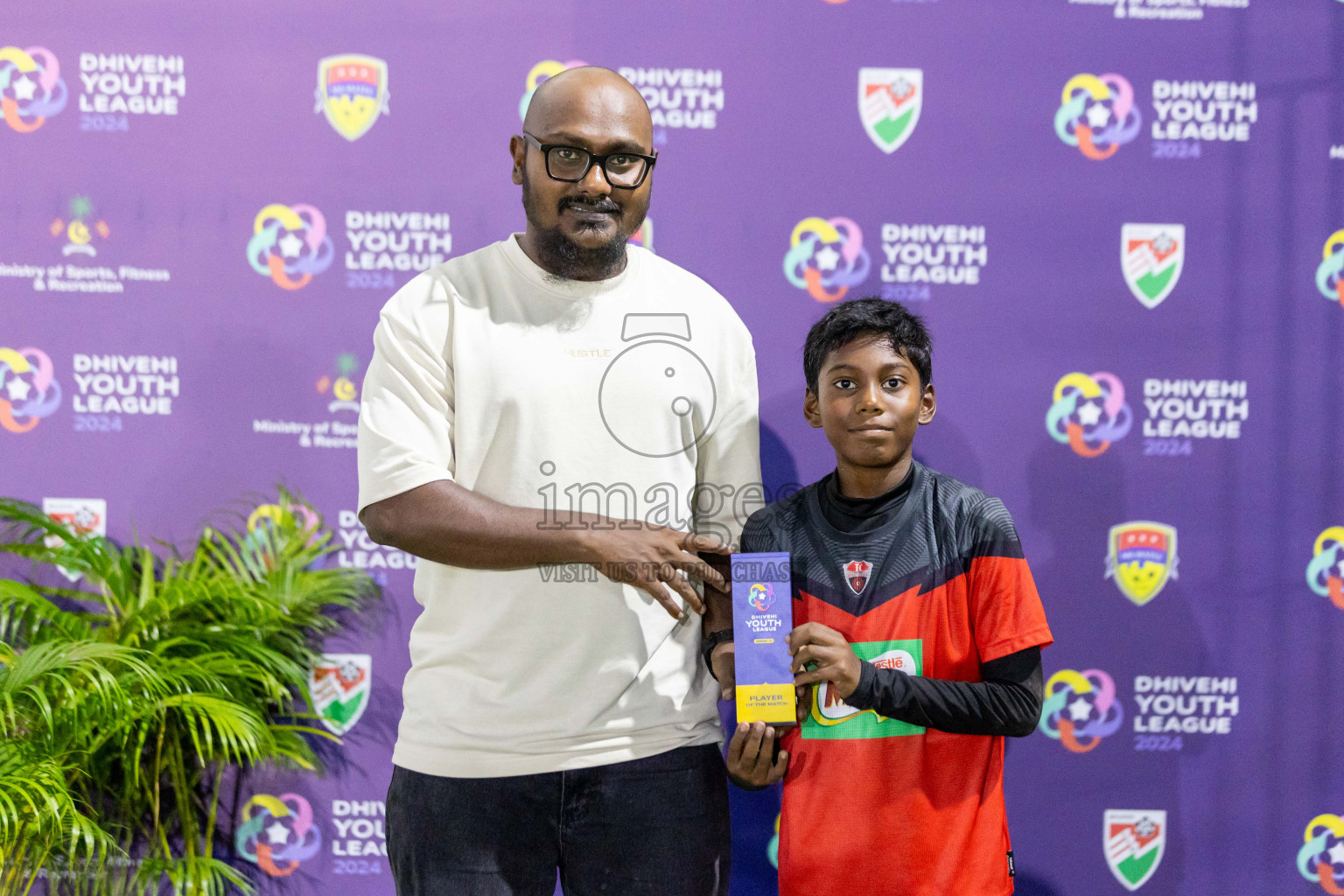 TC vs Valencia  (U12) in Day 5 of Dhivehi Youth League 2024 held at Henveiru Stadium on Friday 29th November 2024. Photos: Shuu Abdul Sattar/ Images.mv