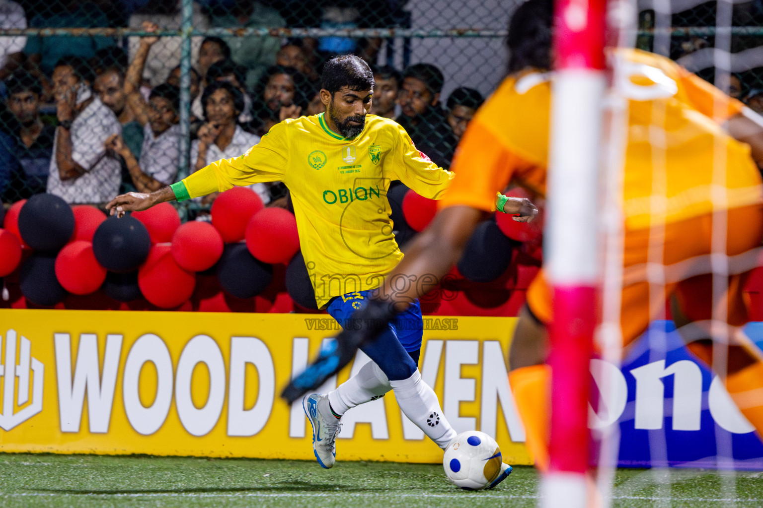 Opening of Golden Futsal Challenge 2025 with Charity Shield Match between L.Gan vs B.Eydhafushi was held on Saturday, 4th January 2025, in Hulhumale', Maldives Photos: Nausham Waheed , Ismail Thoriq / images.mv