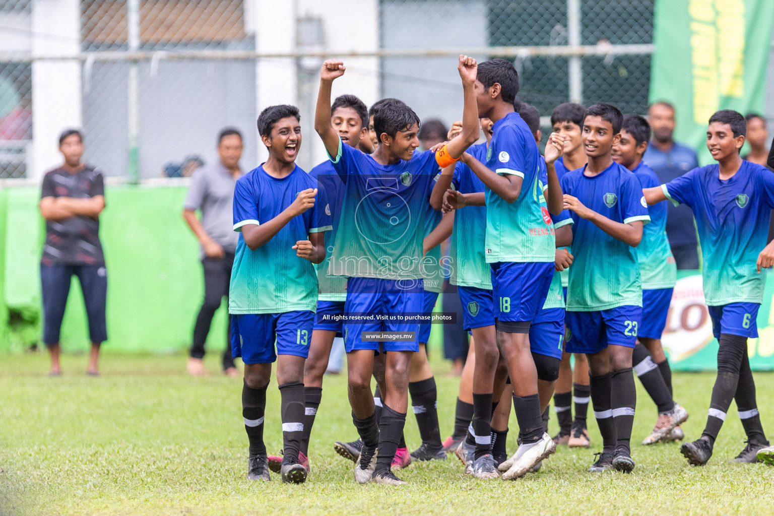 Day 2 of MILO Academy Championship 2023 (u14) was held in Henveyru Stadium Male', Maldives on 4th November 2023. Photos: Nausham Waheed / images.mv