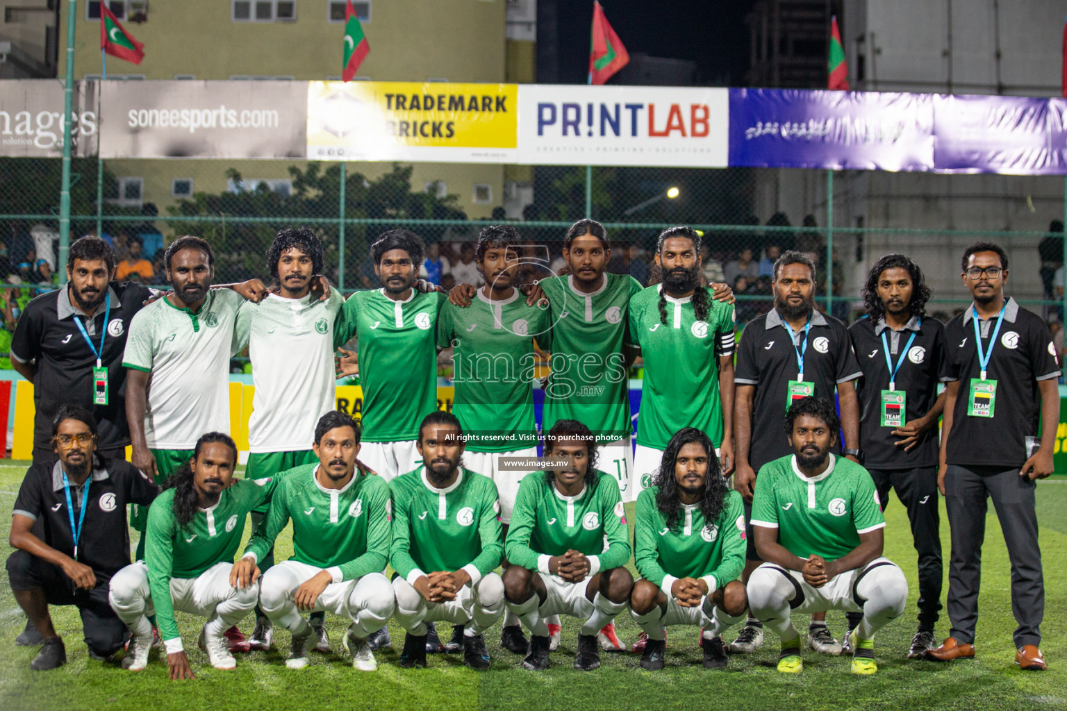 Team FSM vs Club HDC in the Quarter Finals of Club Maldives 2021 held at Hulhumale;, on 12th December 2021 Photos: Nasam / images.mv