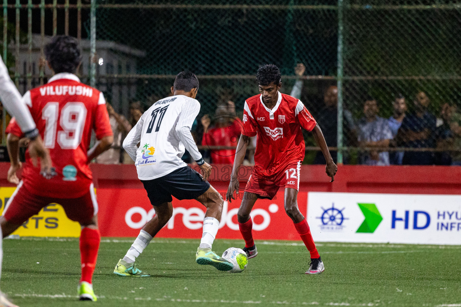 Th Vilufuhsi vs Th Buruni in Day 3 of Golden Futsal Challenge 2024 was held on Wednesday, 17th January 2024, in Hulhumale', Maldives
Photos: Ismail Thoriq / images.mv