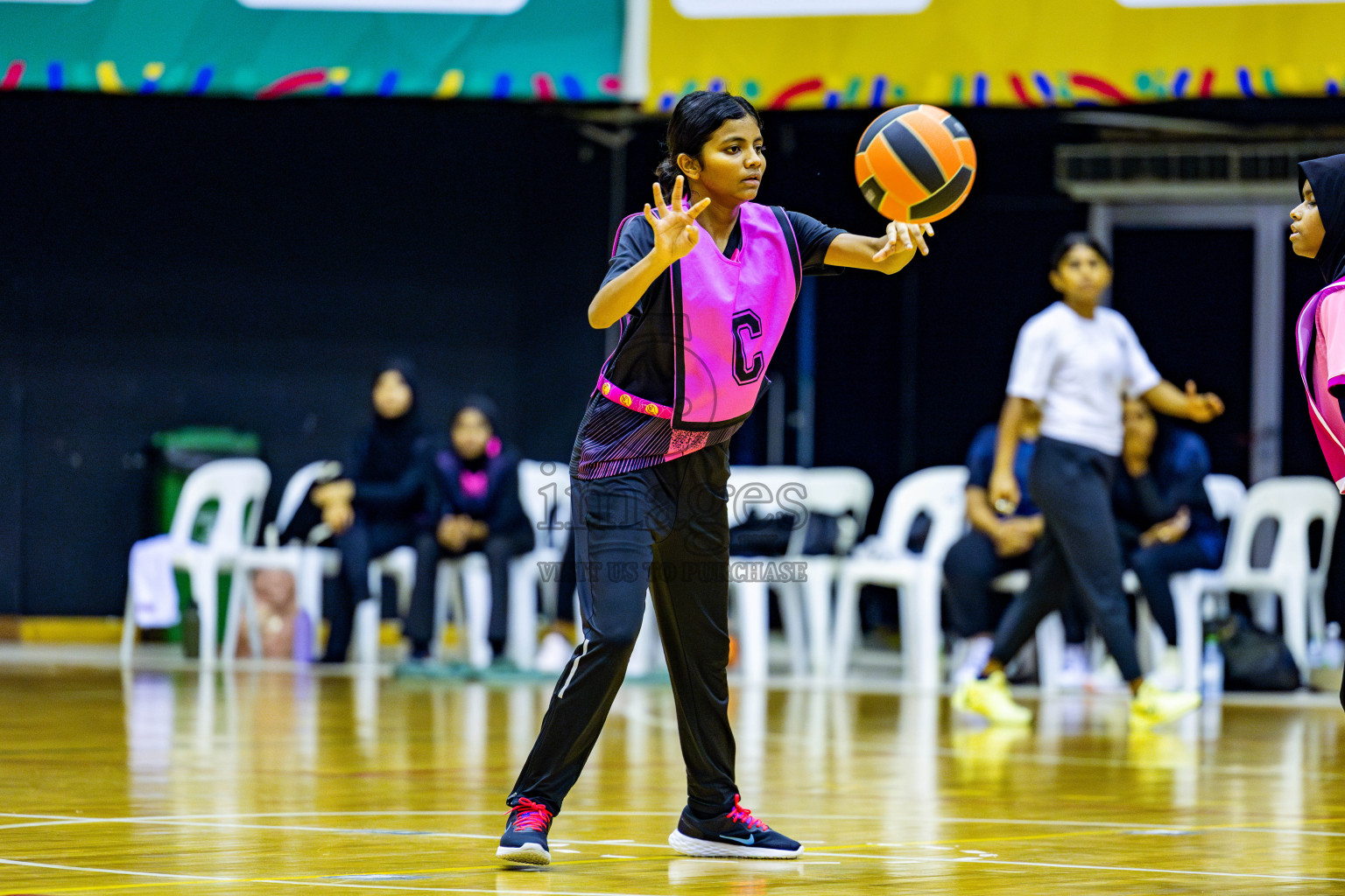 Day 5 of 21st National Netball Tournament was held in Social Canter at Male', Maldives on Sunday, 13th May 2024. Photos: Nausham Waheed / images.mv