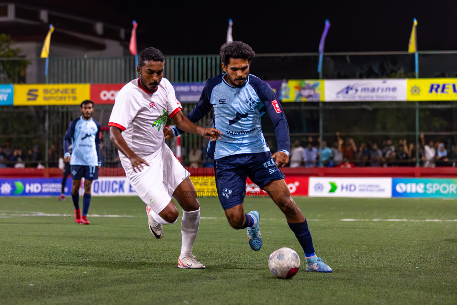 Th Gaadhiffushi vs Th Kinbidhoo in Day 15 of Golden Futsal Challenge 2024 was held on Monday, 29th January 2024, in Hulhumale', Maldives
Photos: Ismail Thoriq / images.mv