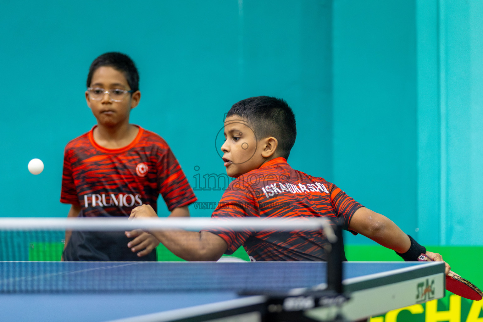 Day 3 of Interschool Table Tennis Tournament 2025 held at Male' TT Hall, Male', Maldives on Saturday, 17th May 2025. Photos By: Mohamed Mahfooz Moosa / images.mv