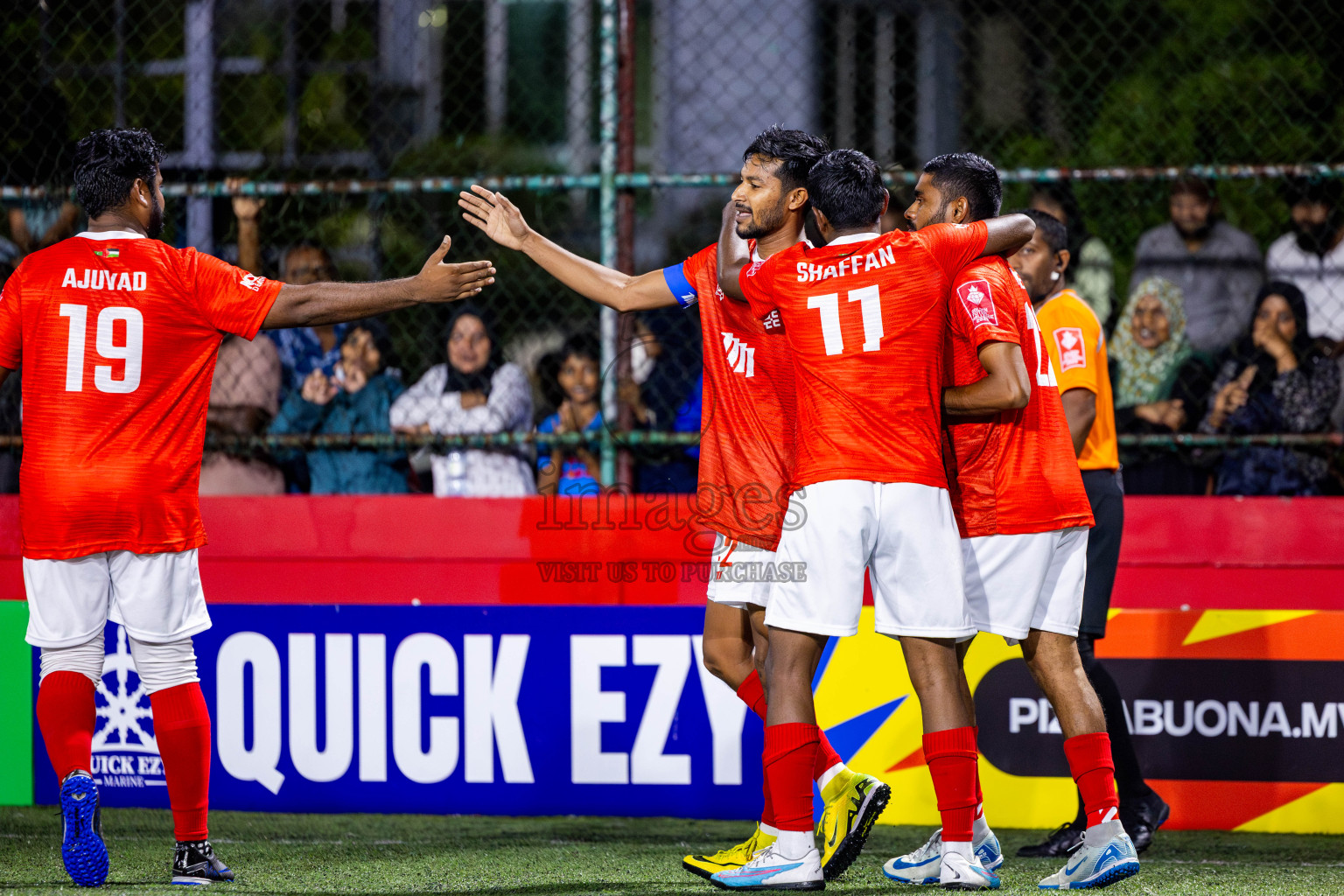 K Guraidhoo vs K Kaashidhoo in Day 10 of Golden Futsal Challenge 2025 was held on Tuesday, 14th January 2025, in Hulhumale', Maldives Photos: Nausham Waheed / images.mv