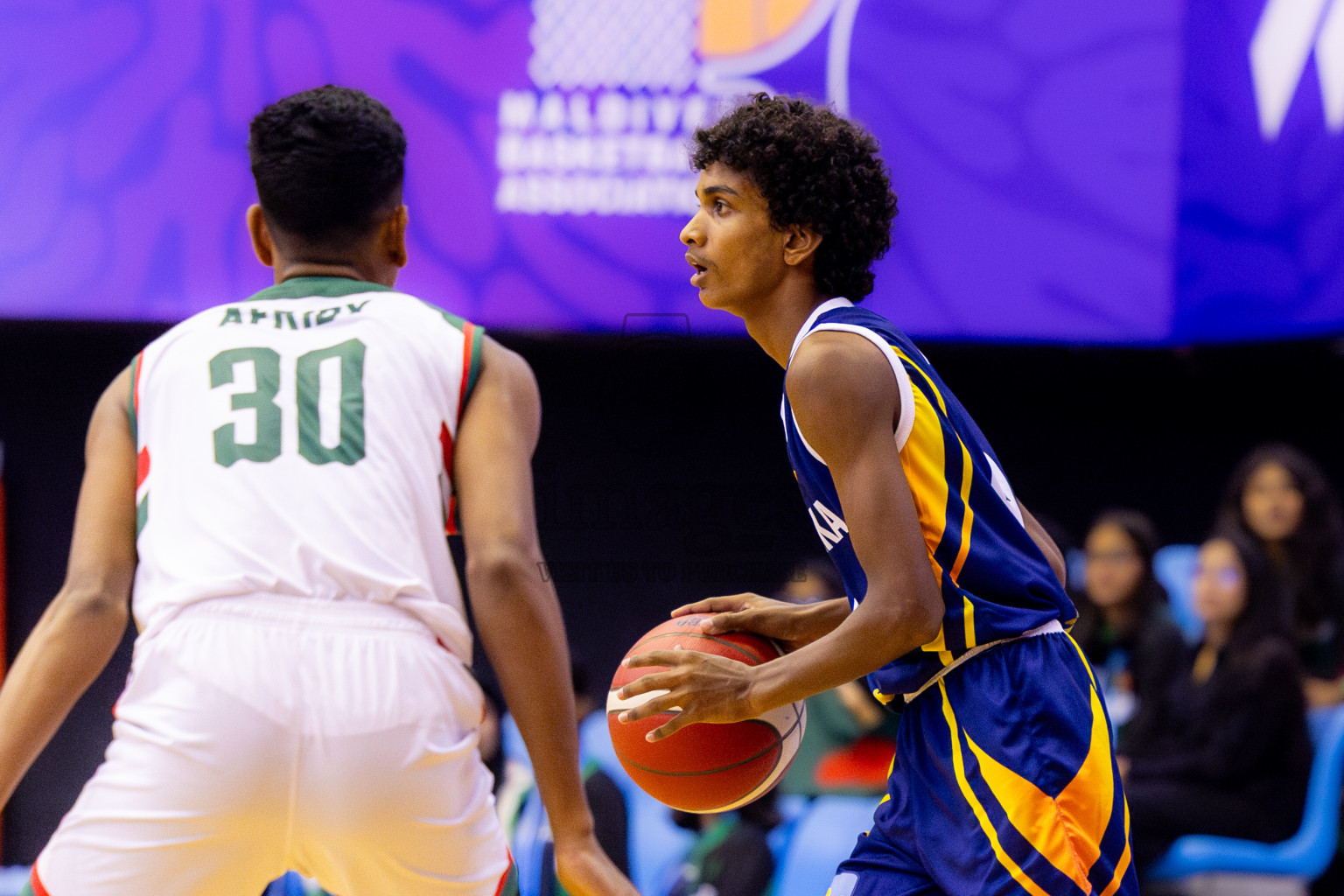 Sri Lanka vs Bangladesh in Day 2 of Under 16 Asian Cup SABA Qualifiers 2025 was held in Social Center, Male', Maldives on Friday, 13th June 2025. Photos: Nausham Waheed / images.mv