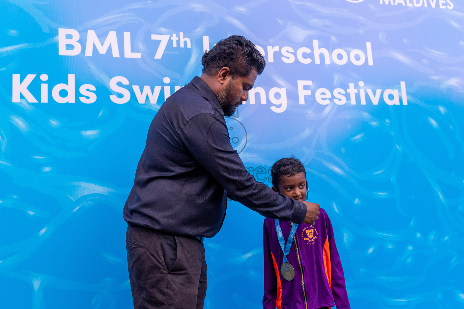 Day 1 of The BML 7th Kids Swimming Festival was held on Tuesday, 24th July 2024, at Hulhumale Swimming Pool, Hulhumale', Maldives
Photos: Ismail Thoriq / images.mv