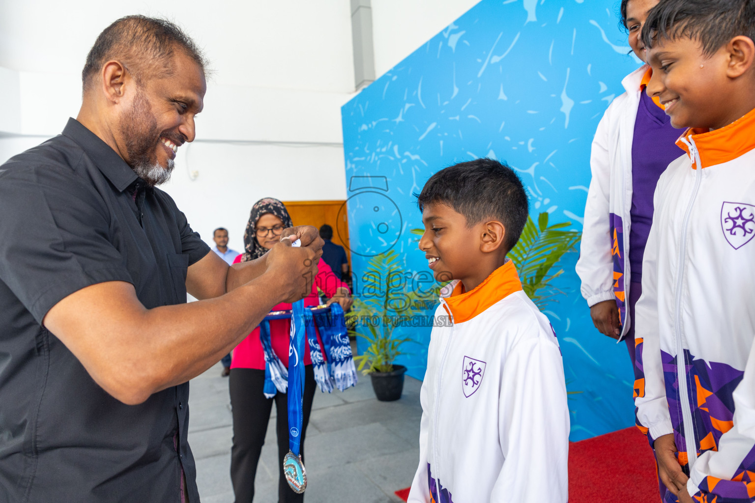 Closing ceremony of BML 20th Inter-School Swimming Competition was held in Hulhumale' Swimming Complex on Saturday, 19th October 2024. 
Photos: Ismail Thoriq