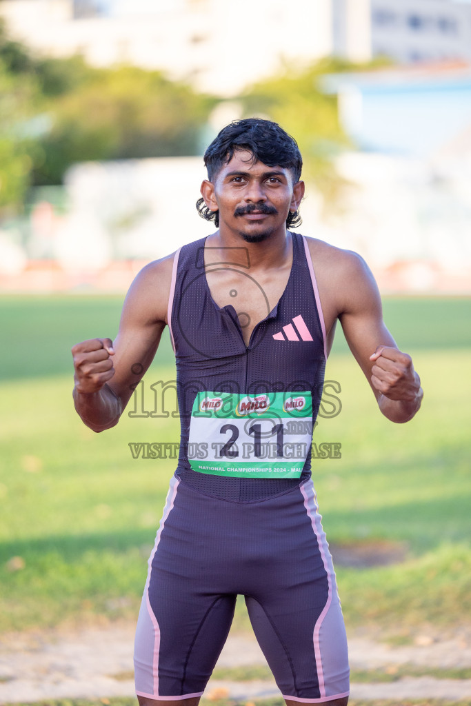 Day 1 of 33rd National Athletics Championship was held in Ekuveni Track at Male', Maldives on Thursday, 5th September 2024. Photos: Shuu Abdul Sattar / images.mv