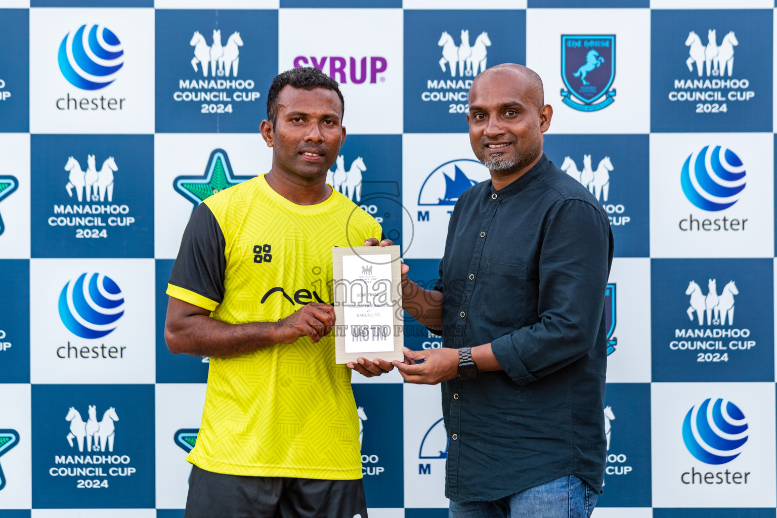 Baburu SC vs Kanmathi Juniors from Semi Final of Manadhoo Council Cup 2024 in N Manadhoo Maldives on Sunday, 25th February 2023. Photos: Nausham Waheed / images.mv