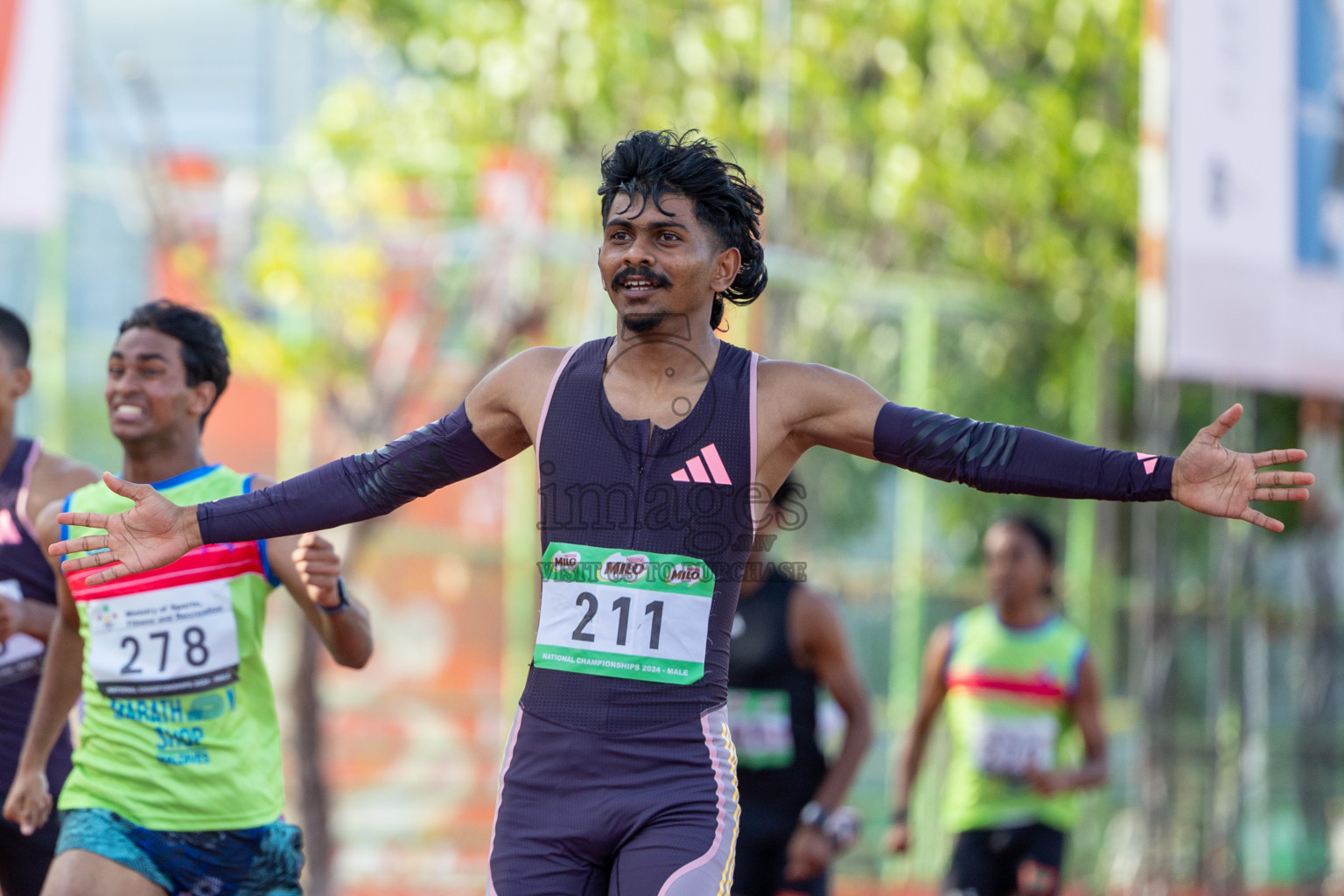 Day 2 of 33rd National Athletics Championship was held in Ekuveni Track at Male', Maldives on Friday, 6th September 2024.
Photos: Ismail Thoriq  / images.mv