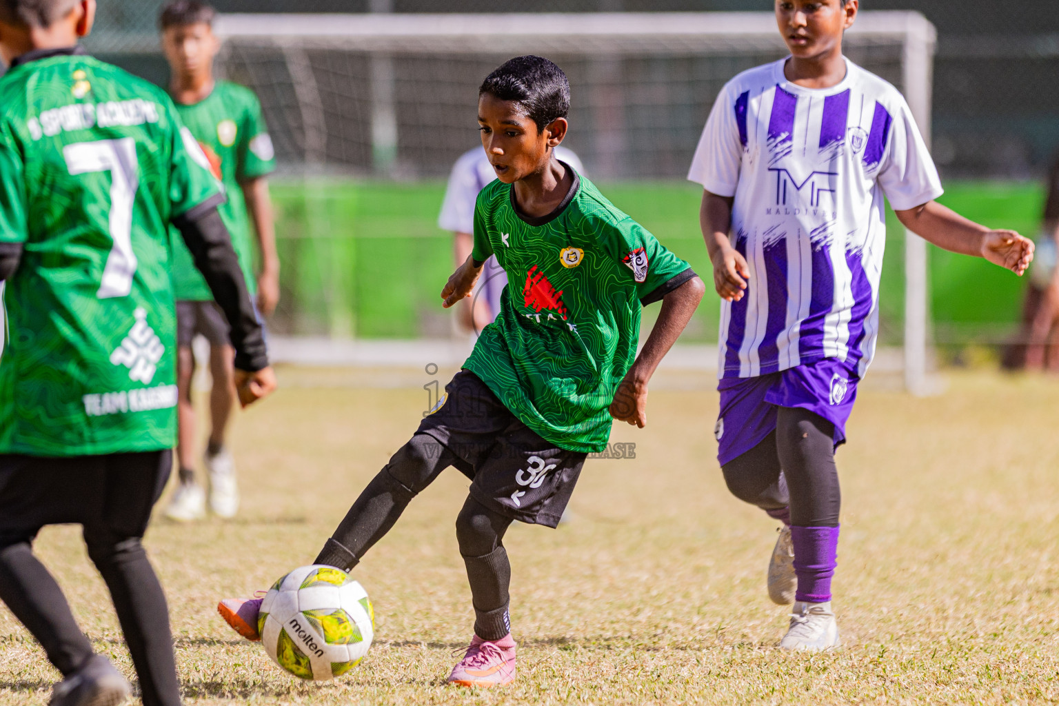 Day 1 of Kids7s Weekend 2025 was held on Friday, 23rd August 2025 in  Henveyru Stadium, Male', Maldives. 
Photos: Areef Adam / images.mv