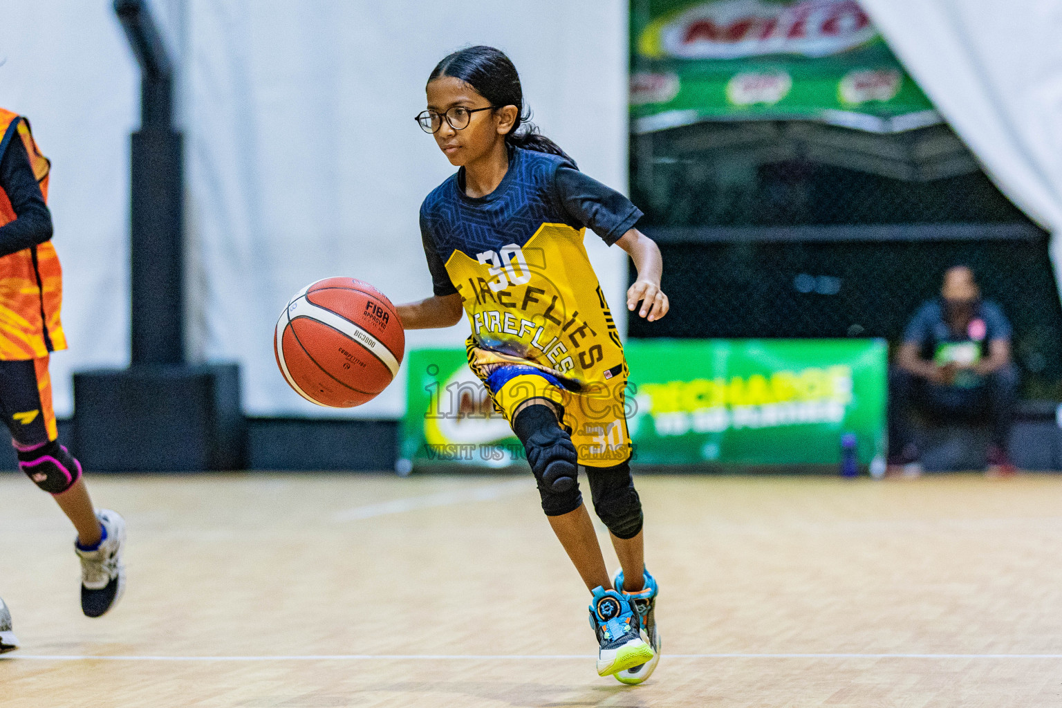 Day 3 of Milo 5 x 5 Junior Challenge 2025 - Basketball tournament held in Basketball Training Center, Male', Maldives on Saturday, 11th October 2025. Photos by: Nausham Waheed, Areef Adam / Images.mv