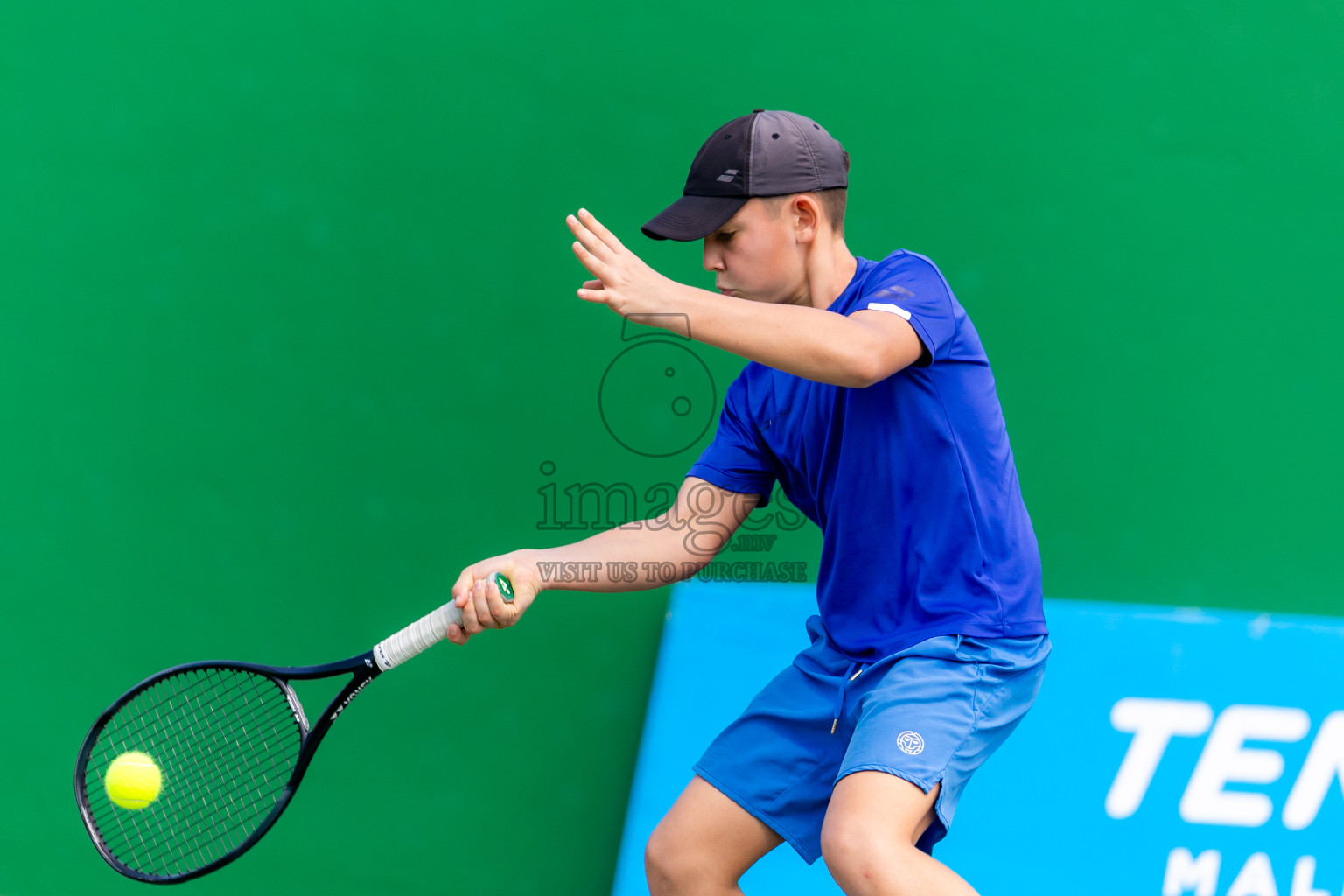 Day 2 of ATF Maldives Junior Open Tennis was held in Male' Tennis Court, Male', Maldives on Tuesday, 10th December 2024. Photos: Nausham Waheed / images.mv