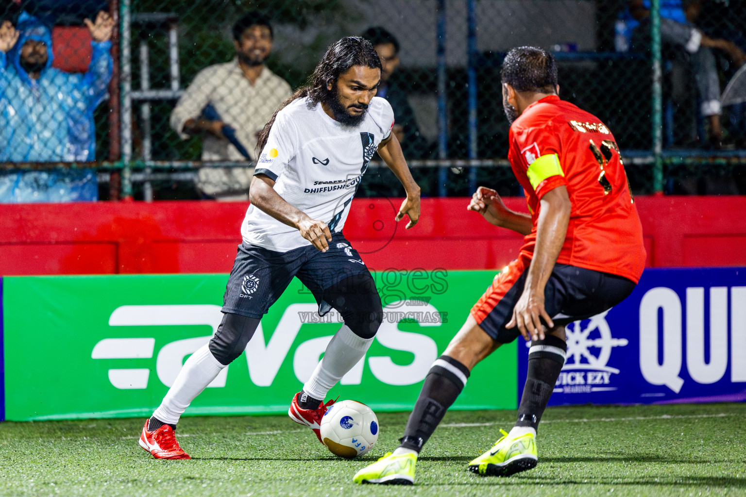 K Himmafushi vs K Dhiffushi in Day 10 of Golden Futsal Challenge 2025 was held on Tuesday, 14th January 2025, in Hulhumale', Maldives Photos: Nausham Waheed / images.mv