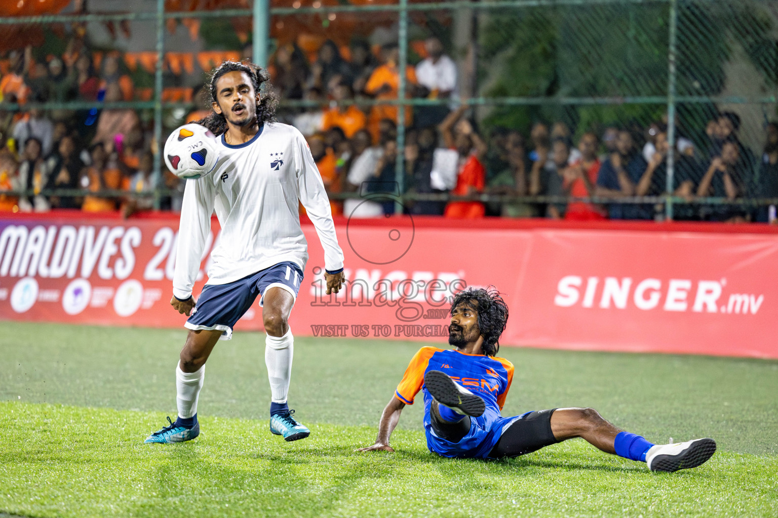 MACL vs TEAM FSM in Club Maldives Cup 2024 held in Rehendi Futsal Ground, Hulhumale', Maldives on Monday, 23rd September 2024. 
Photos: Hassan Simah / images.mv