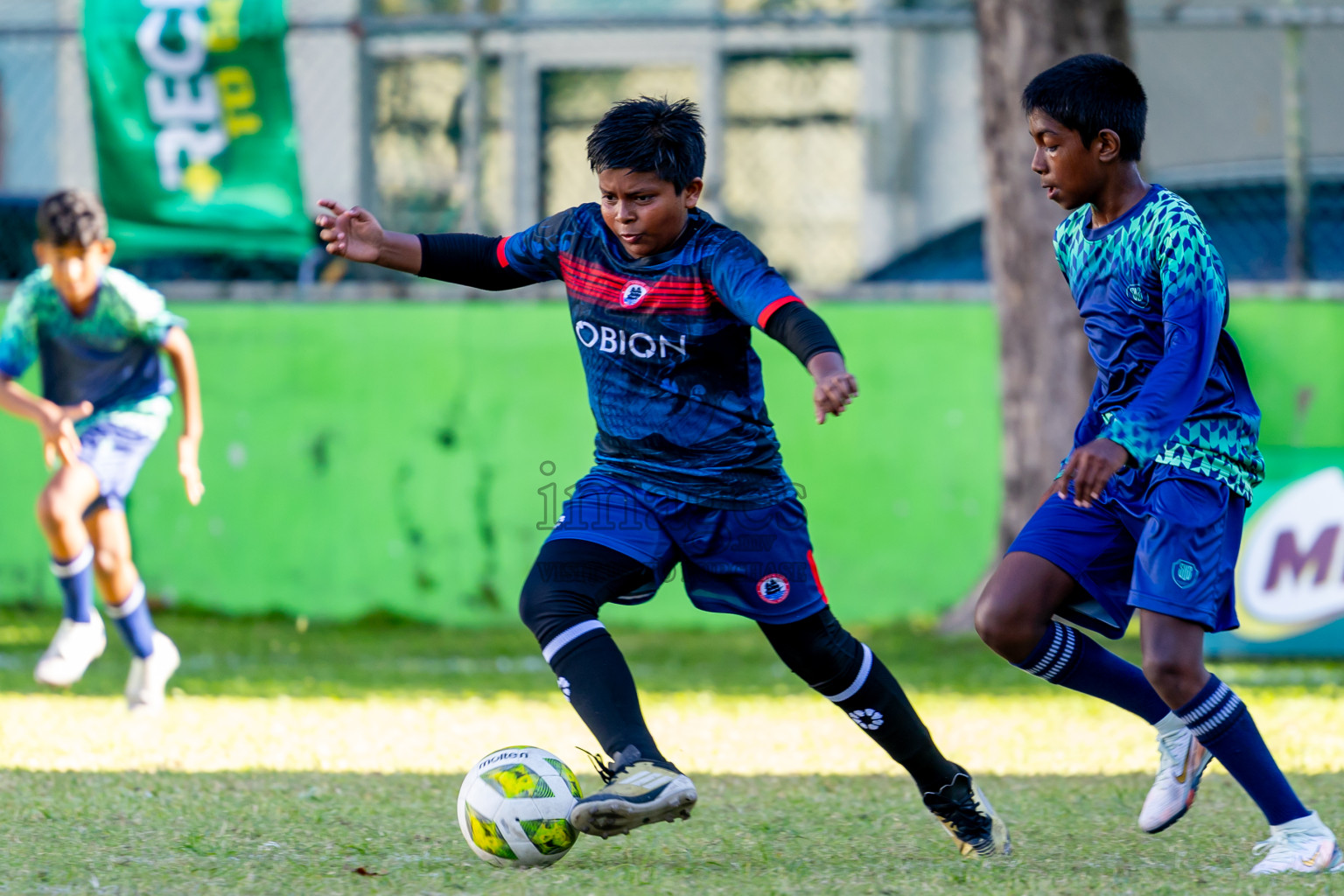 Day 2 of MILO Academy Championship 2025 (U-12) was held at Henveiru Stadium in Male', Maldives on Friday, 2nd May 2025. Photos: Nausham Waheed  / images.mv