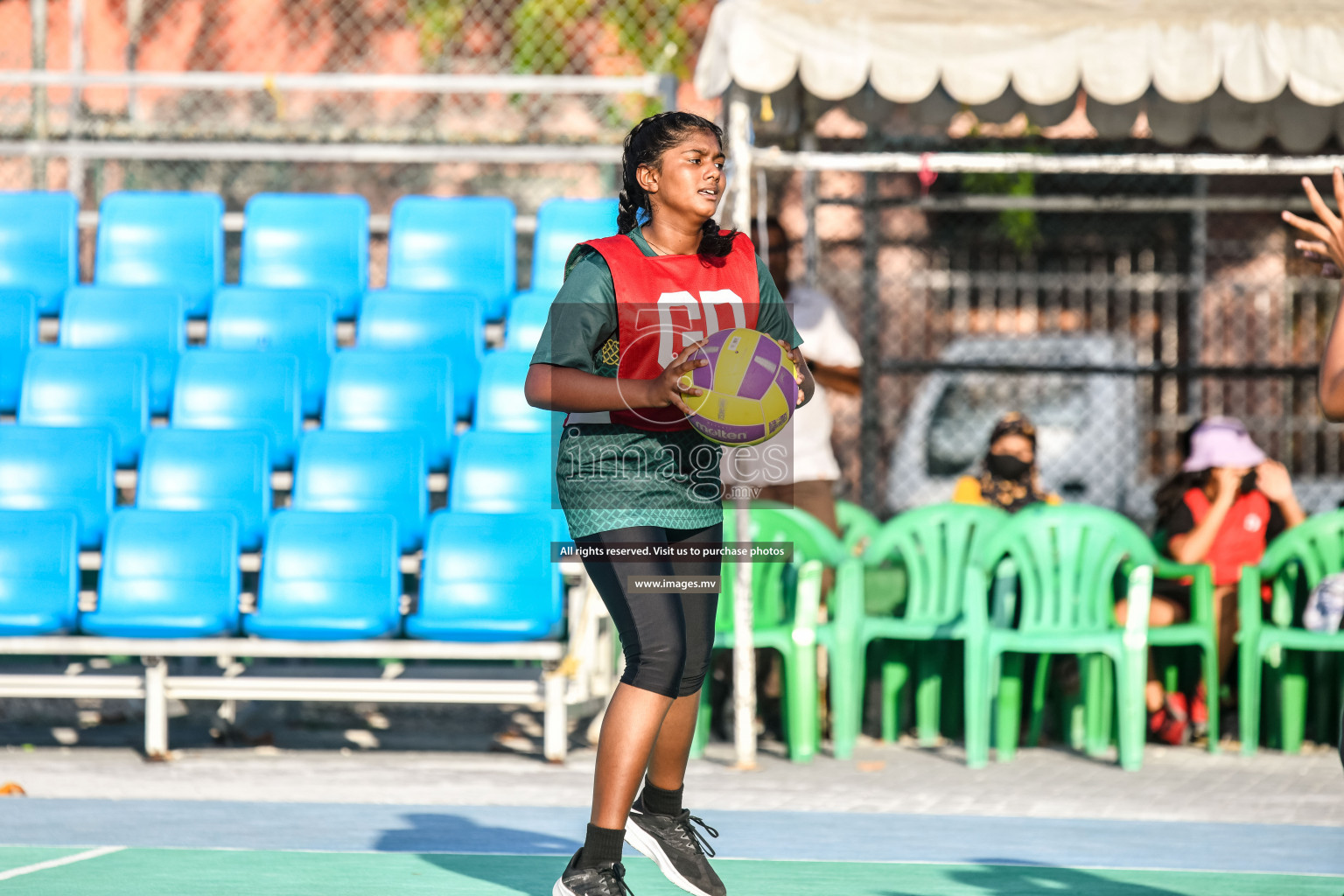 Day 5 of Junior Netball Championship 2022 on 9th March 2022 held in Male', Maldives. Photos by Nausham Waheed