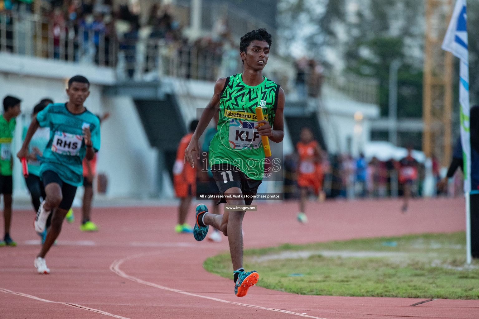 Day five of Inter School Athletics Championship 2023 was held at Hulhumale' Running Track at Hulhumale', Maldives on Wednesday, 18th May 2023. Photos: Nausham Waheed / images.mv