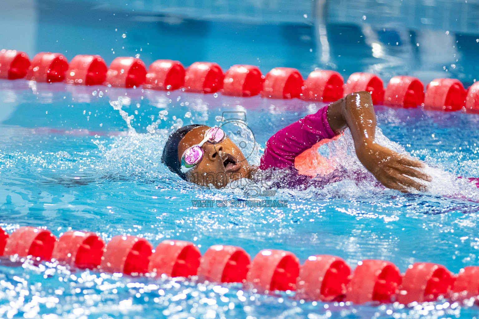 Day 3 of BML 6th National Kids Swimming Kids Festival 2025 held in Hulhumale', Maldives on Wednesday, 5th November 2024. 

Photos: Hassan Simah / images.mv