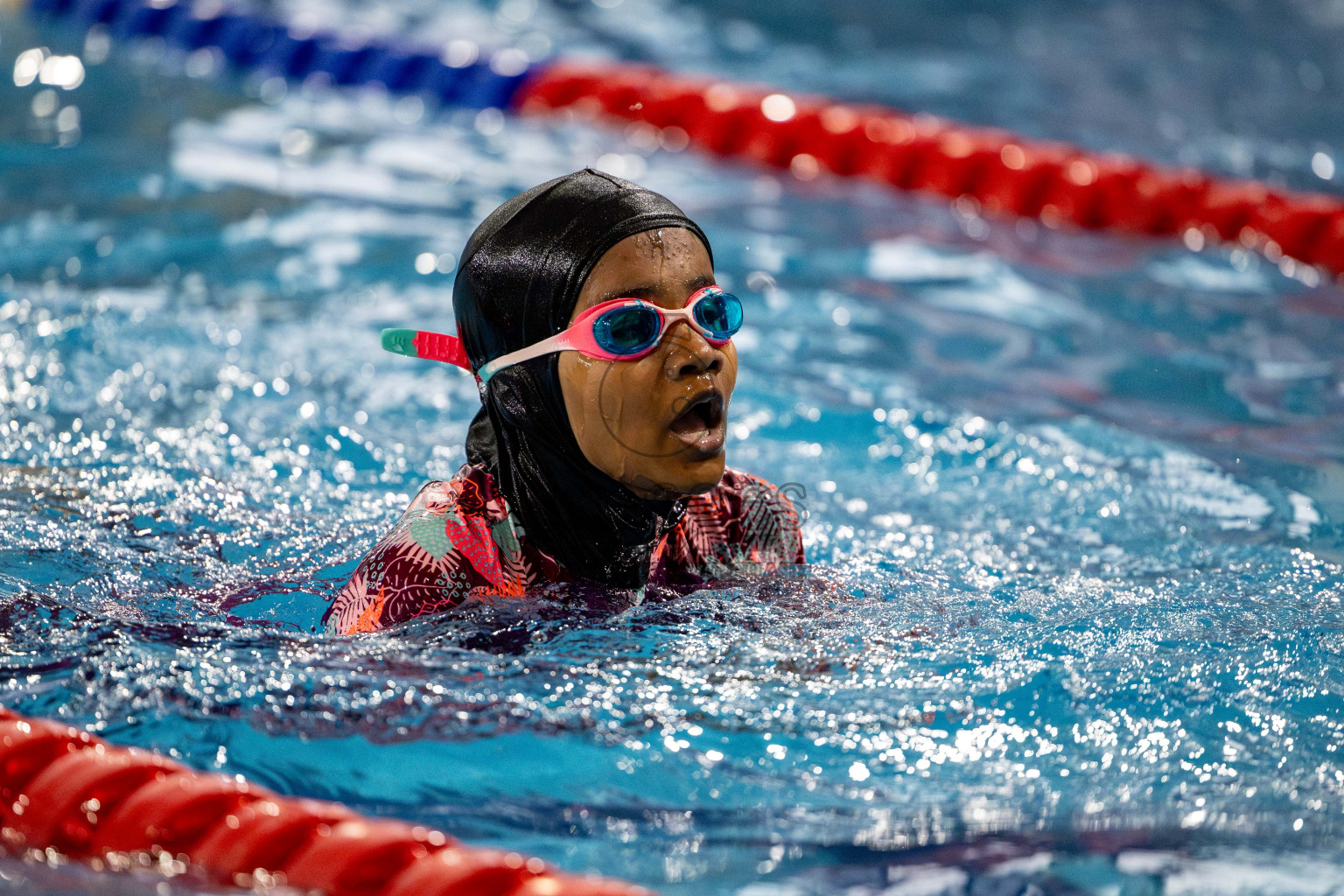 20th Inter-school Swimming Competition 2024 held in Hulhumale', Maldives on Monday, 14th October 2024. 
Photos: Hassan Simah / images.mv