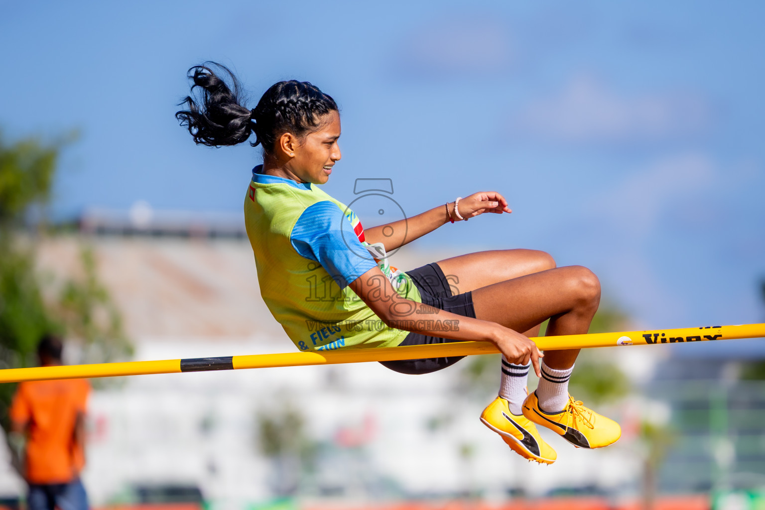 Day 1 of 12th Milo Association Championships was held in Ekuveni Track at Male', Maldives on Thursday, 24th April 2025. Photos: Nausham Waheed / images.mv