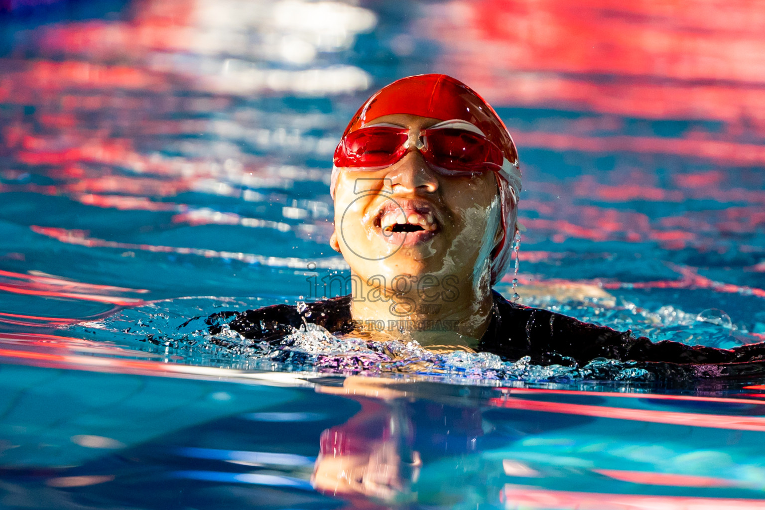 Day 5 of 20th Inter-school Swimming Competition 2024 held in Hulhumale', Maldives on Wednesday, 16th October 2024. Photos: Nausham Waheed / images.mv