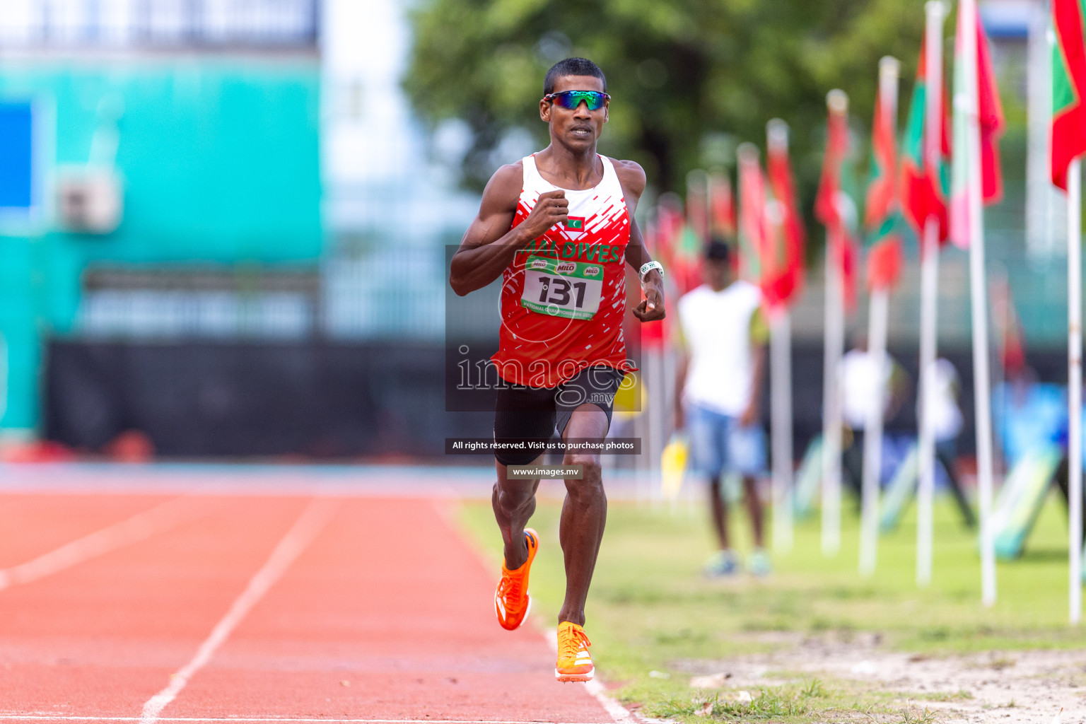 Day 2 of National Athletics Championship 2023 was held in Ekuveni Track at Male', Maldives on Friday, 24th November 2023. Photos: Nausham Waheed / images.mv