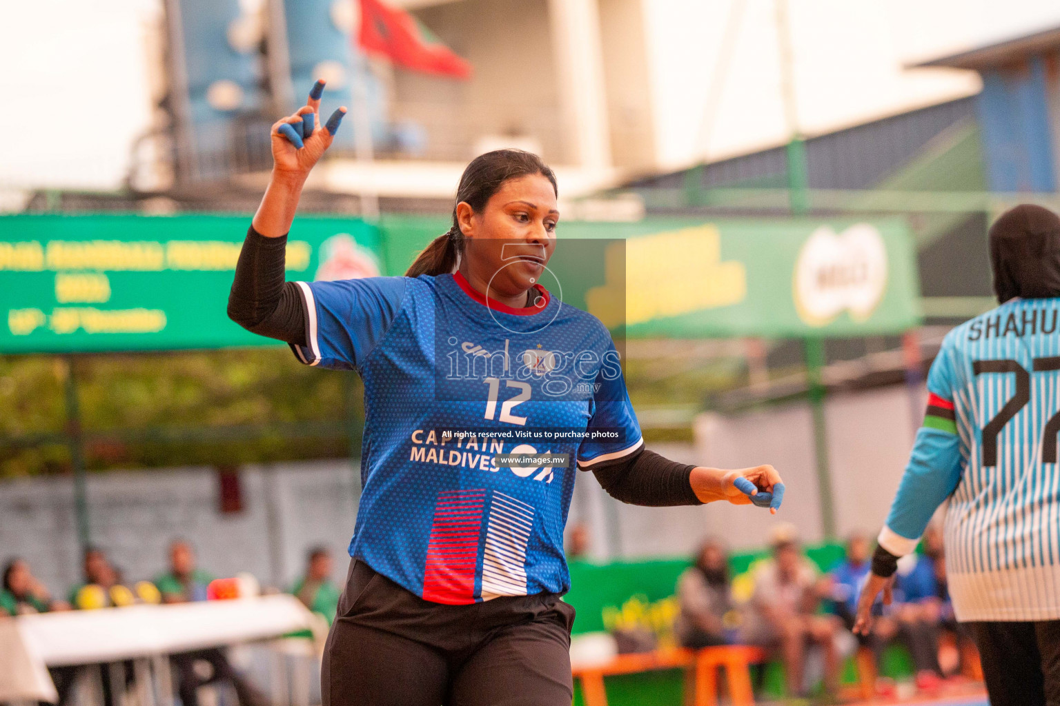 Milo 8th National Handball Tournament Day3, 17th December 2021, at Handball Ground, Male', Maldives. Photos by Shuu Abdul Sattar