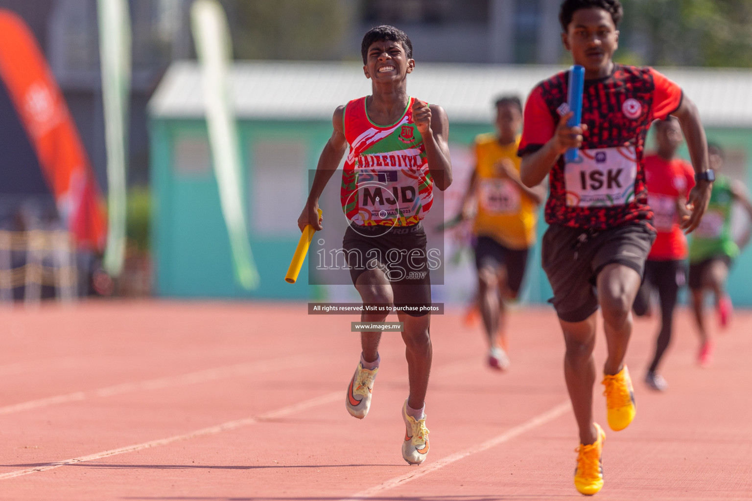 Final Day of Inter School Athletics Championship 2023 was held in Hulhumale' Running Track at Hulhumale', Maldives on Friday, 19th May 2023. Photos: Ismail Thoriq / images.mv