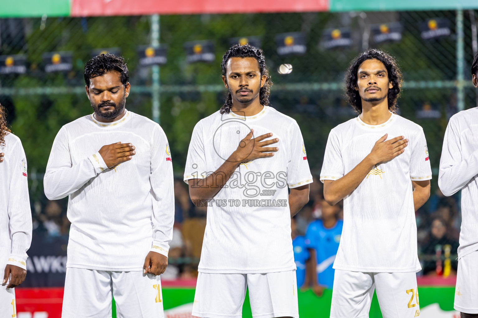 Arena vs Hawks in the Final of Milo Sector League 2025 was held in Rehendhi Futsal Ground, Hulhumale', Maldives on Tuesday, 18th November 2025. Photos: Nausham Waheed  / images.mv