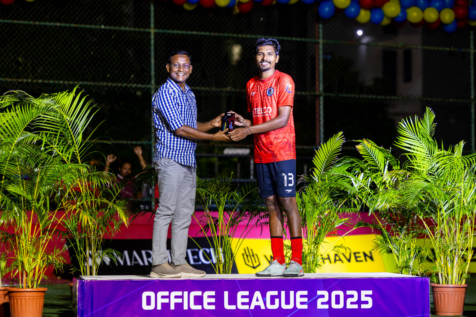 Police Club vs STELCO Rc in Final of Office League 2025 was held on Friday, 9th May 2025 in Hulhumale', Maldives. Photos: Nausham Waheed  / images.mv