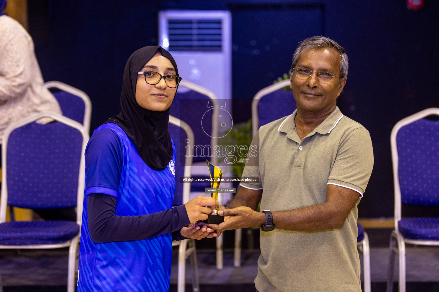 Day3 of 24th Interschool Netball Tournament 2023 was held in Social Center, Male', Maldives on 29th October 2023. Photos: Nausham Waheed, Mohamed Mahfooz Moosa / images.mv