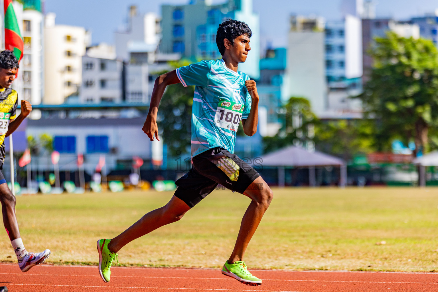 Day 3 of Inter-school Athletics Championship 2025 held in Ekuveni Synthetic Track, Male', Maldives on Wednesday, 08th October 2025. Photos by: Areef Adam / Images.mv