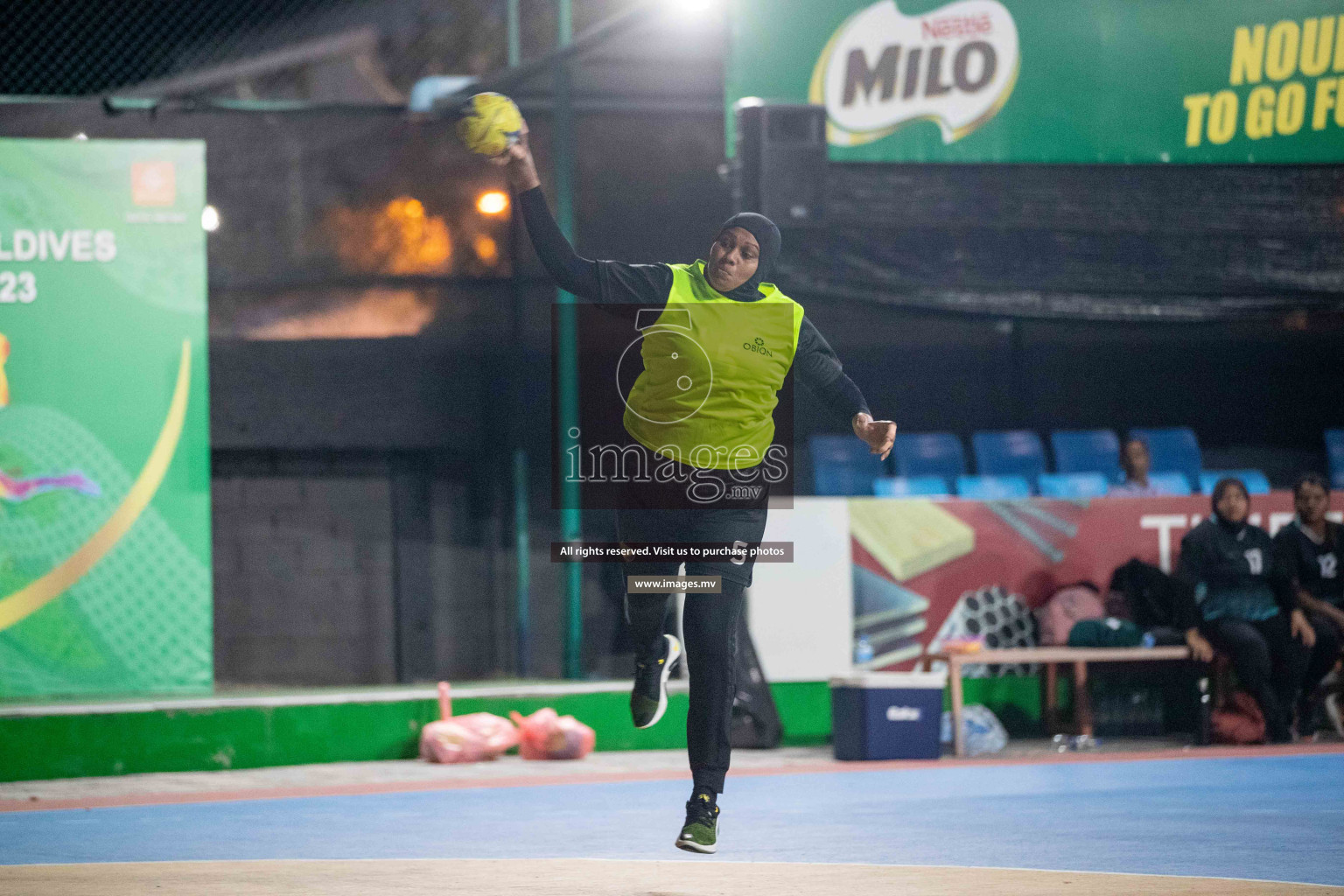 Day 6 of 6th MILO Handball Maldives Championship 2023, held in Handball ground, Male', Maldives on Thursday, 25th May 2023 Photos: Shuu Abdul Sattar/ Images.mv