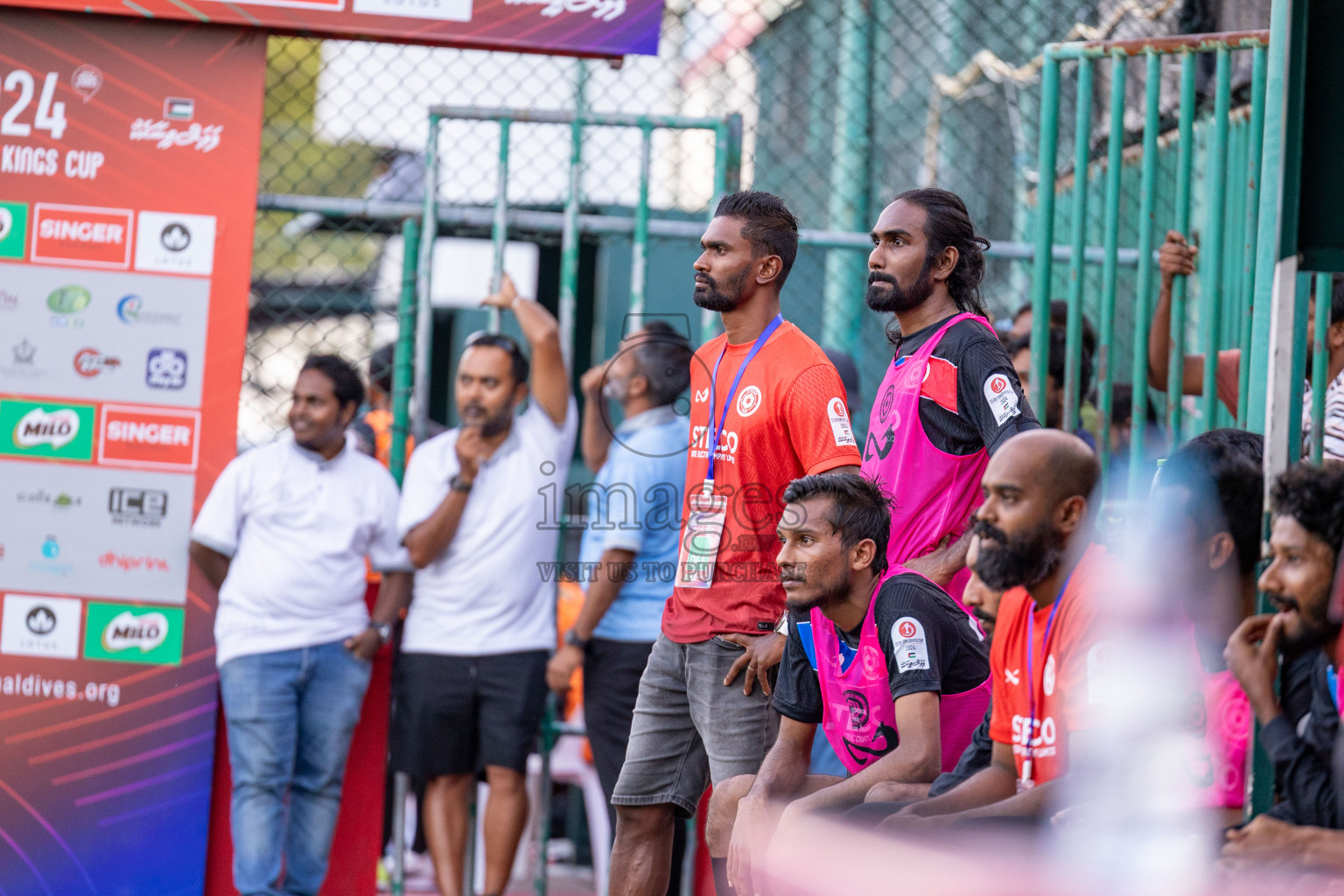 STELCO RC vs Club Immigration in Club Maldives Cup 2024 held in Rehendi Futsal Ground, Hulhumale', Maldives on Saturday, 28th September 2024.
Photos: Ismail Thoriq / images.mv