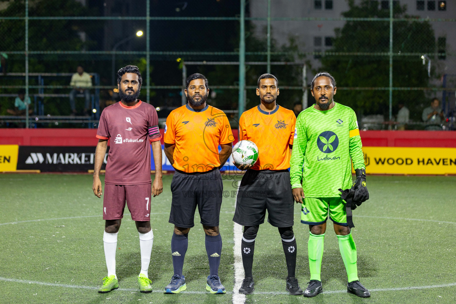 Maldives Post vs Dharumavantha in Day 9 of Office League 2025 was held on Thursday, 24th April 2025 in Hulhumale', Maldives. Photos: Mohamed Mahfooz Moosa  / images.mv