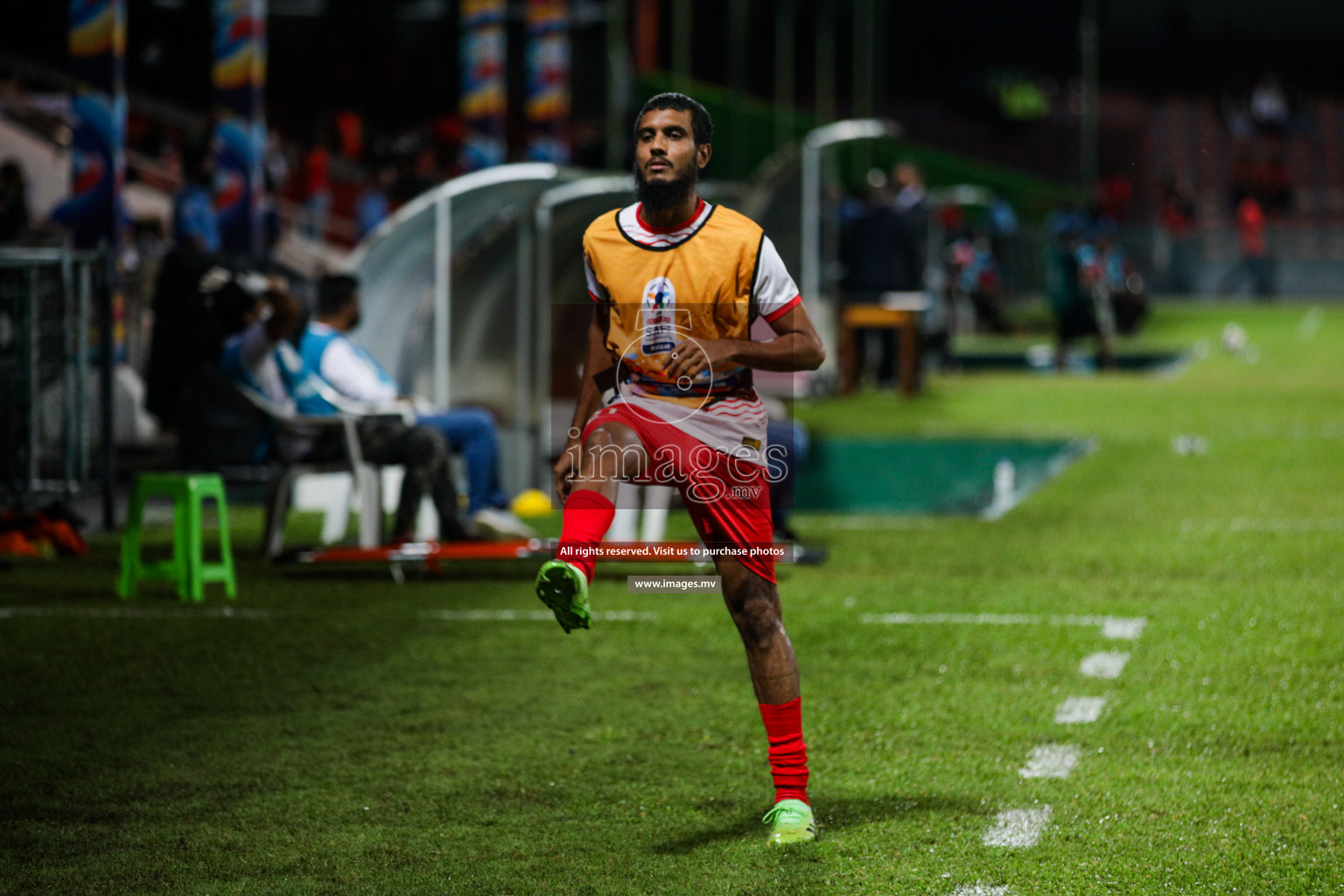 Maldives vs Nepal in SAFF Championship 2021 held on 1st October 2021 in Galolhu National Stadium, Male', Maldives